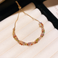 🌸 45% OFF NOW! 🌸Retro Crossover Twisted Multicolor Zircon Adjustable Bracelet