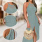 👗✨ LIMITED TIME 50% OFF! Women’s Asymmetrical Halter Dress – Adjustable Neck Tie, Flowing Irregular Hem and Lightweight Comfort