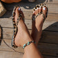 🩴✨ SAVE 46% TODAY! Women’s Leopard Flip-Flops – Soft Thong Strap, Grippy Rubber Sole and Glamorous Heart Charm