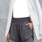 🧘‍♀️🩳 LIMITED TIME DEAL! Women’s Yoga Shorts with Pockets – Built In Liner, Sweat Wicking Fabric and Flexible Comfort