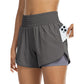 🧘‍♀️🩳 LIMITED TIME DEAL! Women’s Yoga Shorts with Pockets – Built In Liner, Sweat Wicking Fabric and Flexible Comfort