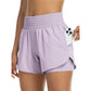 🧘‍♀️🩳 LIMITED TIME DEAL! Women’s Yoga Shorts with Pockets – Built In Liner, Sweat Wicking Fabric and Flexible Comfort