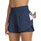 🧘‍♀️🩳 LIMITED TIME DEAL! Women’s Yoga Shorts with Pockets – Built In Liner, Sweat Wicking Fabric and Flexible Comfort