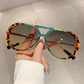 😎🔥 LIMITED TIME 52% OFF! Retro Leopard Aviator Sunglasses – Double Bridge Frame, Lightweight Comfort and Gold Tone Details 🐆