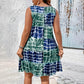 👗🌿 LIMITED TIME 51% OFF! Women’s Plus Size Sleeveless V-Neck Tie-Dye A-Line Dress – Soft Breathable Fabric, Flowy Fit and Relaxed Summer Style