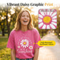 🌼👕 LIMITED TIME 50% OFF! Vintage Washed Daisy T-Shirt – Soft Breathable Blend, Relaxed Drop Shoulder Fit and Retro Everyday Style
