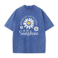 🌼👕 LIMITED TIME 50% OFF! Vintage Washed Daisy T-Shirt – Soft Breathable Blend, Relaxed Drop Shoulder Fit and Retro Everyday Style