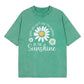 🌼👕 LIMITED TIME 50% OFF! Vintage Washed Daisy T-Shirt – Soft Breathable Blend, Relaxed Drop Shoulder Fit and Retro Everyday Style