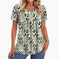 🌸✨ LIMITED TIME 51% OFF! Women’s Casual Printed Round Neck Top – Relaxed Fit, Lightweight Comfort and Easy Everyday Style
