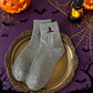 🎃🧦 LIMITED TIME 50% OFF! 5 Pairs of Breathable Halloween Crew Socks – Soft Cotton Blend, Sweat Wicking Comfort and Playful Pumpkin Style