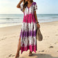 👗🌈 LIMITED TIME 51% OFF! Women’s Tie Dye V Neck Maxi Dress – Breathable Comfort, Relaxed Fit and Effortless Summer Style ✨