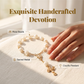 🌸✨ LIMITED TIME 50% OFF! Elegant Rose Rosary Bracelet🌸 – Detailed Crucifix, Floral Beads and Meaningful Faith Inspired Style