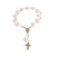 🌸✨ LIMITED TIME 50% OFF! Elegant Rose Rosary Bracelet🌸 – Detailed Crucifix, Floral Beads and Meaningful Faith Inspired Style