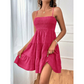 💙👗 LIMITED-TIME 52% OFF! Women’s Smocked Tiered Mini Dress – Adjustable Straps, Stretch Bust & Breezy A-Line Fit ✨
