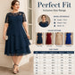 🌸👗✨ LIMITED TIME 50% OFF! Women’s Elegant Plus Size Lace Tiered Midi Dress – Breathable Chiffon, Flattering High Waist and Occasion Ready Style