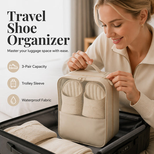 ⏳ Limited-Time Flash Sale ￡9.99!!⚡50K+ SOLD!👟Portable Travel Shoe Bag for Luggage
