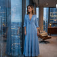 📢📢51% OFF !! ⏰Women Ruffle V-Neck Tiered Maxi Dress