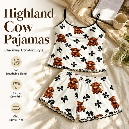 📢📢67% OFF !! ⏰Summer Sleepless Spaghetti Strap Cami Sleepwear Set