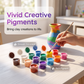 🎨🏺 LIMITED TIME 50% OFF! Kids’ Electric Pottery Wheel Craft Kit – Foot Pedal Control, Air-Dry Clay and 12 Washable Paints