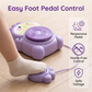🎨🏺 LIMITED TIME 50% OFF! Kids’ Electric Pottery Wheel Craft Kit – Foot Pedal Control, Air-Dry Clay and 12 Washable Paints