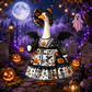 🎃👻 LIMITED-TIME 50% OFF! Halloween Porch Goose Costume Set – Witch & Pumpkin Design, Festive Fabric Outfit for Yard Decor 🏠