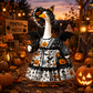 🎃👻 LIMITED-TIME 50% OFF! Halloween Porch Goose Costume Set – Witch & Pumpkin Design, Festive Fabric Outfit for Yard Decor 🏠