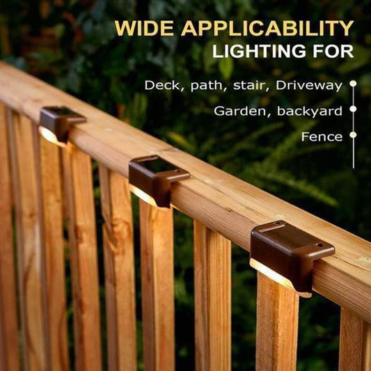 💡 50% OFF NOW! 🌸 Waterproof Outdoor Solar Deck Lights – Solar Powered, Gentle Glow & Easy Install