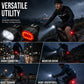 🚲🔦 LIMITED-TIME 50% OFF! USB Rechargeable Bike Light Set – Wide-Angle Beam, Water-Resistant Housing & Front-to-Rear Visibility