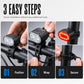 🚲🔦 LIMITED-TIME 50% OFF! USB Rechargeable Bike Light Set – Wide-Angle Beam, Water-Resistant Housing & Front-to-Rear Visibility