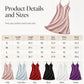🌙🎀 SILK-LIKE NIGHT ESSENTIAL! Women’s Satin Slip Nightgown – Adjustable Straps, Elegant Side Slit & Relaxed Comfort ✨