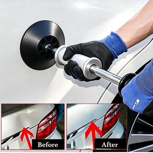 🚗🔧 LIMITED-TIME 52% OFF! Heavy-Duty Vacuum Car Dent Puller – 12cm Suction Cup, Aluminium Handle & Paint-Friendly Repair