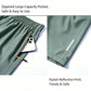 🩳☀️Buy 2 Get 1 Free! Women’s Lightweight Loose-Fit Active Shorts – Adjustable Waist, Zippered Pockets & Reflective Detail ✨