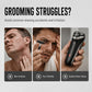 ⚡🪒 LIMITED-TIME 51% OFF! Men’s 2-in-1 Body Hair Trimmer – Ceramic Blade, LED Spotlight, Power Display & Charging Base
