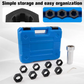📢📢50% OFF !! ⏰ 10-Piece Axle Spindle Thread Chaser Set – CR-MO Steel, 8 Sizes & Portable Case 🛠️