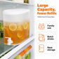 🥤🧊 LIMITED-TIME 50% OFF! 3.5L Refrigerator Beverage Dispenser – Built-In Spigot, Space-Saving Design & Easy-Fill Wide Opening
