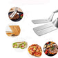 🍳 Stainless Steel Kitchen Tongs with Spatula