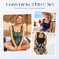 🏖️ 2026 Sale — Over 28500 Sold!✨Skirted Tankini Set – Tummy Control Plus Size Fit 💙