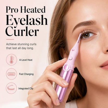 🔥💐Last Day 50% OFF‼️✨Rechargeable Heated Eyelash Curler | Get Long-Lasting Perfect Lash Curls Anytime🔋
