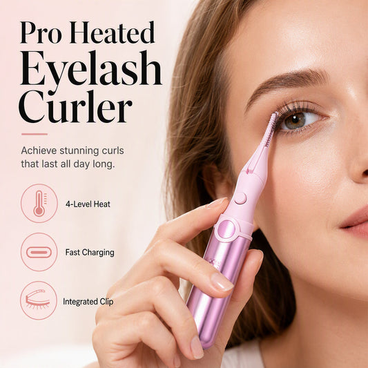 🔥💐Last Day 50% OFF‼️✨Rechargeable Heated Eyelash Curler | Get Long-Lasting Perfect Lash Curls Anytime🔋
