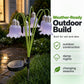 🌻 Solar Flower Lights for Outdoor Garden – Waterproof LED Glowing Flowers for Patio, Lawn & Yard Decor, Auto On/Off