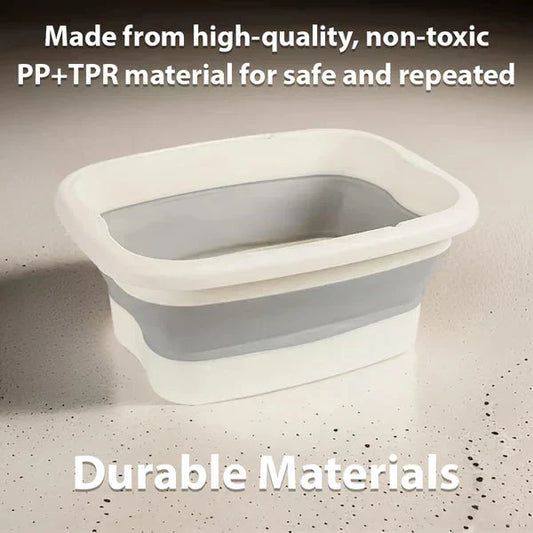 🛁 50% OFF! 🦶 Foldable Foot Bath & Massage Tub – Space-saving, versatile & easy to clean – Ideal for relaxing foot baths at home ✨
