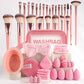 ✨️Amazing Special 59% OFF！👱🏻‍♀️Recommended by celebrity makeup artists！All-in-One Makeup Brush & Sponge Set