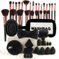 ✨️Amazing Special 59% OFF！👱🏻‍♀️Recommended by celebrity makeup artists！All-in-One Makeup Brush & Sponge Set