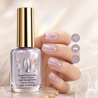 🎉 2026 Sale — Over 64220 Sold!💅Lilac Glossy Mirror Nail Strengthener