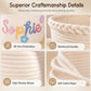 Handwoven Cotton Rope Storage Basket with Colorful Alphabet Accents