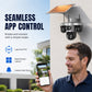 🏠3 Lenses. 0 Wires. 100% Peace of Mind. Triple solar-powered security that watches every angle — no WiFi, no electric bill.