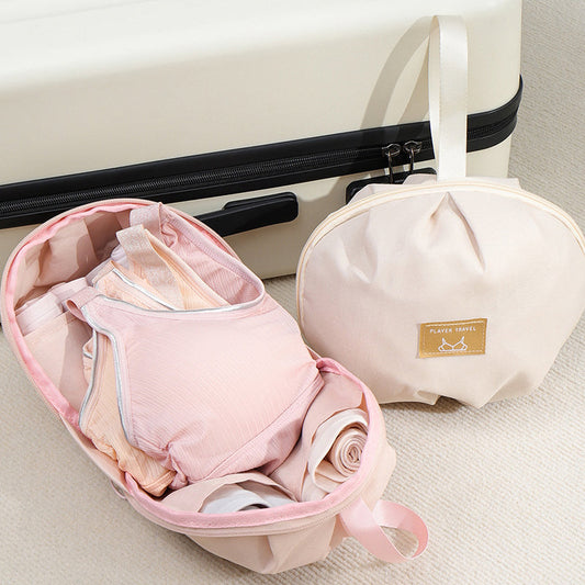 ⏳🔥LIMITED-TIME 50% OFF! ⏰ 👙 Portable Underwear Storage Bag for Travel – Spherical Dome Design, Compartmentalized Interior & Durable Polyester ✨