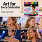 🔥 50% OFF! ✨ 24-Color Face & Body Glitter Marker Set | Dual-Tip Glitter Pens | Easy to Use for Face, Body, Festivals & Parties 🎨