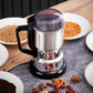 ⚡ Electric Spice & Coffee Grinder: 4-Leaf Blade, One-Touch Control, Safety Lock, Food-Grade Steel