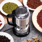 ⚡ Electric Spice & Coffee Grinder: 4-Leaf Blade, One-Touch Control, Safety Lock, Food-Grade Steel